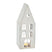 SVJ Windlicht Lantaarnhuis - 34x12x12 cm - Metaal - Wit