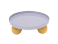 present time - Tray Double Funky Round