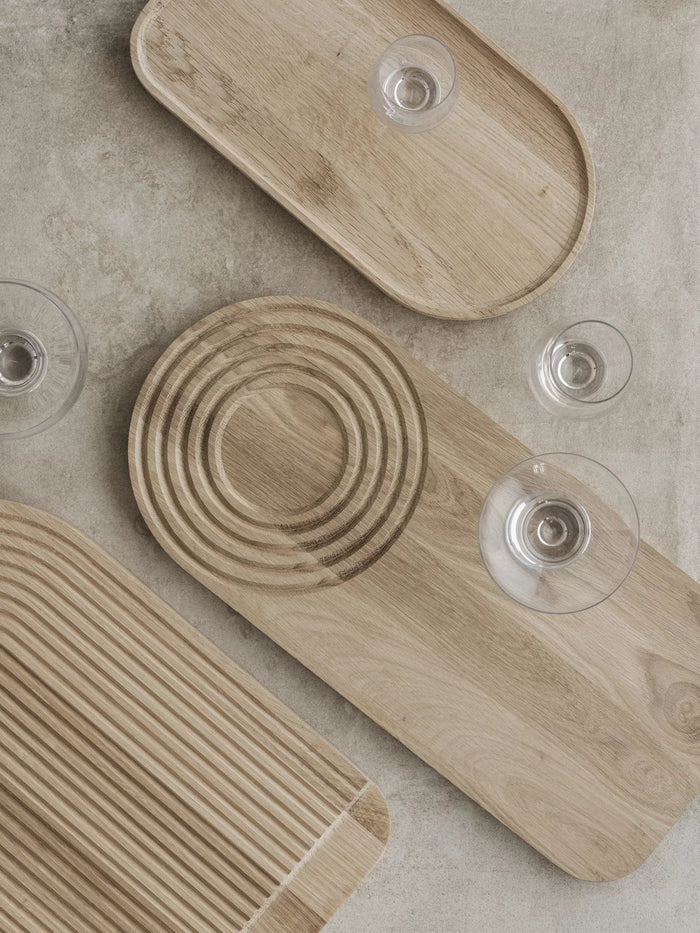 Zen Dienblad | Snijplank | Bruin | Hout