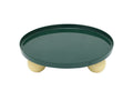 present time - Tray Double Funky Round Large