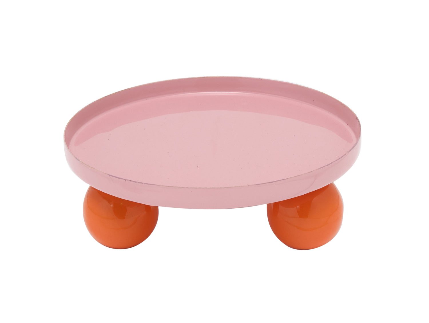 present time - Tray Double Funky Round