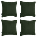 Madison - Sierkussen Moss green canvas eco - Ca. 50x50 cm - Set van 4