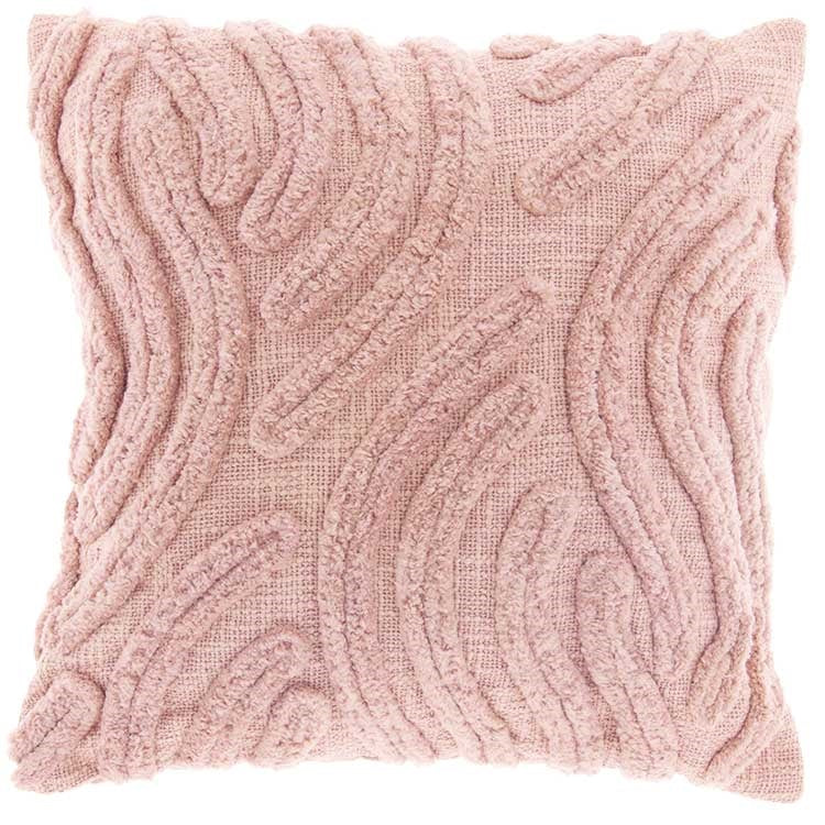 Unique Living - Kussen Paros - 45x45cm - oudroze