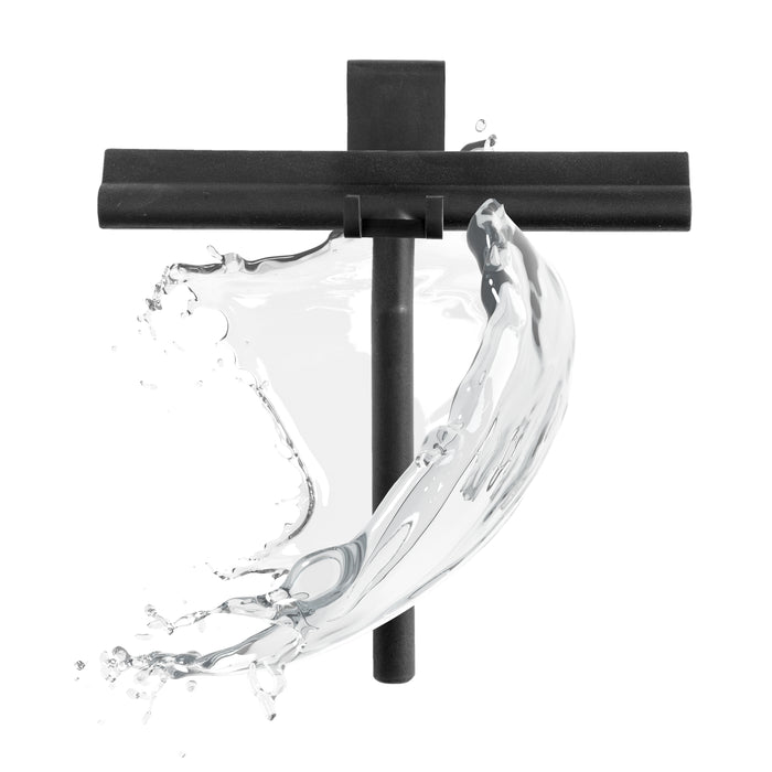 XIVADA Douchewisser - Siliconen - Vrijstaand - Met ophanghaak - Zwart