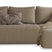 Sits Cleo 2-Zits Bank + Chaise Longue Beige