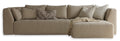 Sits Cleo 2-Zits Bank + Chaise Longue Beige