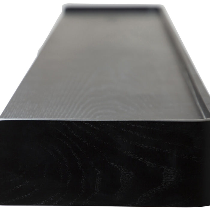 Dan-Form Protopia Zwart Essenhout Wandplank