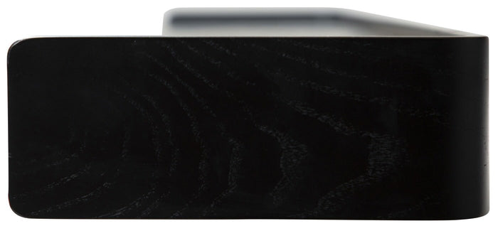 Dan-Form Protopia Zwart Essenhout Wandplank