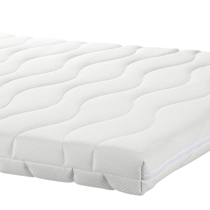 Topmatras HR Wit - Textiel - 180x8x200cm (BxHxD)