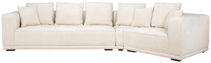 Richmond Interiors Lusso Beige Chenille 4-zits Bank