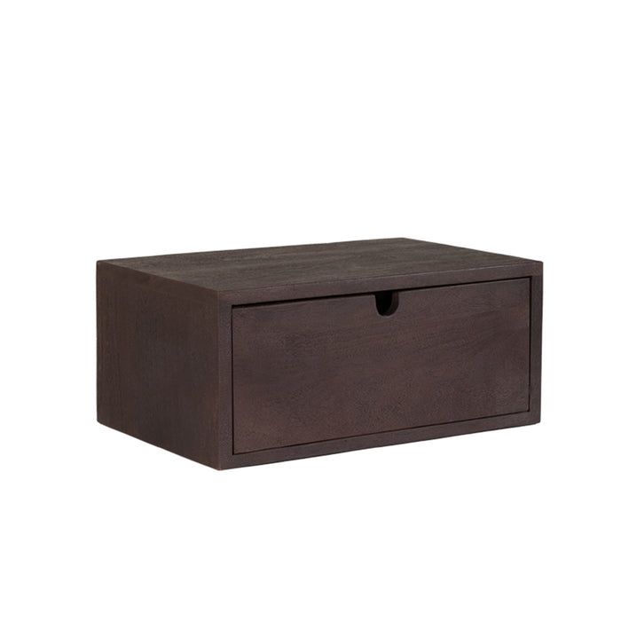 LABEL51 - Wandconsole Hover - Espresso Mangohout