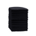 Eleganzzz Handdoek 100% Katoen 50x100cm - black - Set van 12