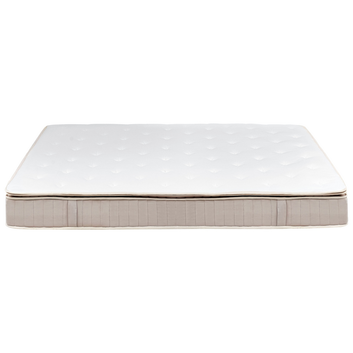 Beliani-DAYDREAM-Pocketveringmatras hard-Wit-180 x 200 cm-Polyester