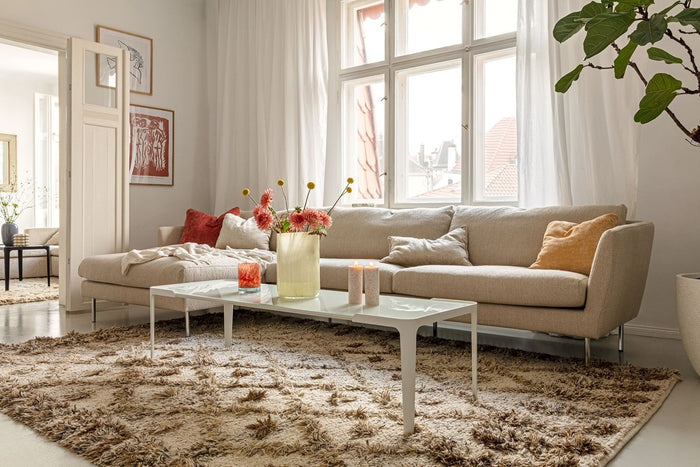 Sits Betty 3-Zits Hoekbank Beige Rechts|Links