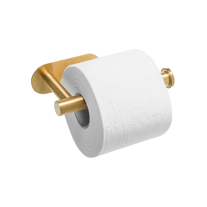 XIVADA Toiletrolhouder Nino - Rvs - Zelfklevend - Goud