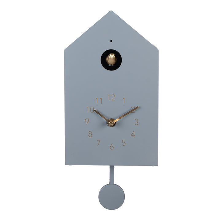 Gabriël Koekoeksklok 16x9x25 cm Blauw Kunststof