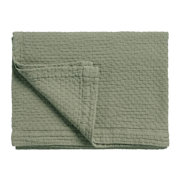 Pure 82 Sprei Thyme | 260 x 260 cm | Groen | Katoen