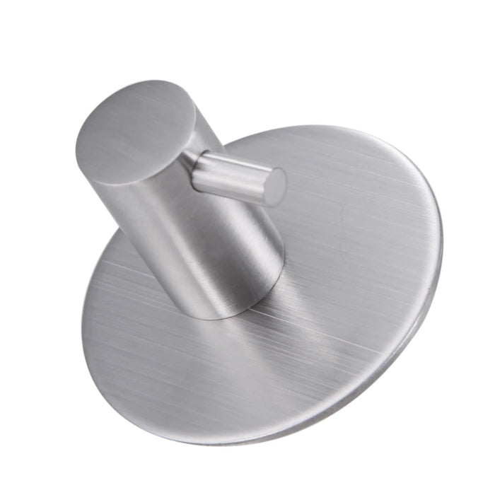 XIVADA Handdoekhaakjes Roma - Zelfklevend - Rvs - Zilver - Set van 2