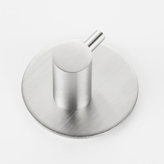 XIVADA Handdoekhaakjes Roma - Zelfklevend - Rvs - Zilver - Set van 2