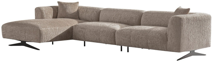 Richmond Interiors Hoxton Lovely Beige 3-zits Hoekbank Links