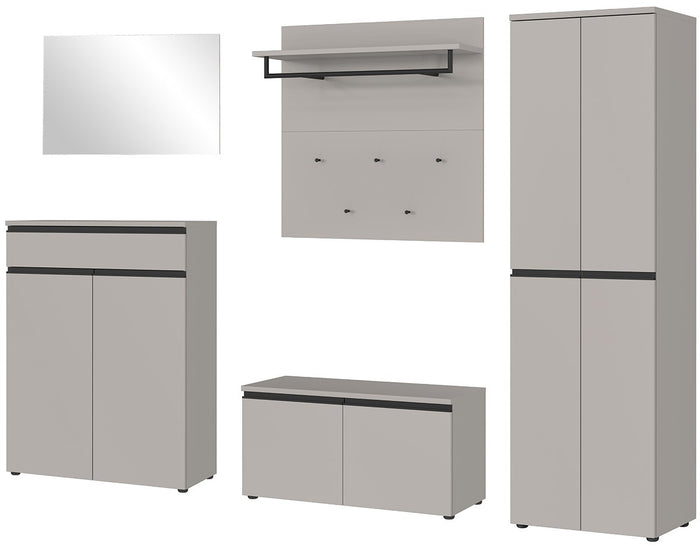 Germania Bastia Steengrijs Halmeubelset Twee