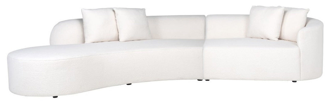 Richmond Interiors Grayson Bank met Ottoman Links Open Wit Furry