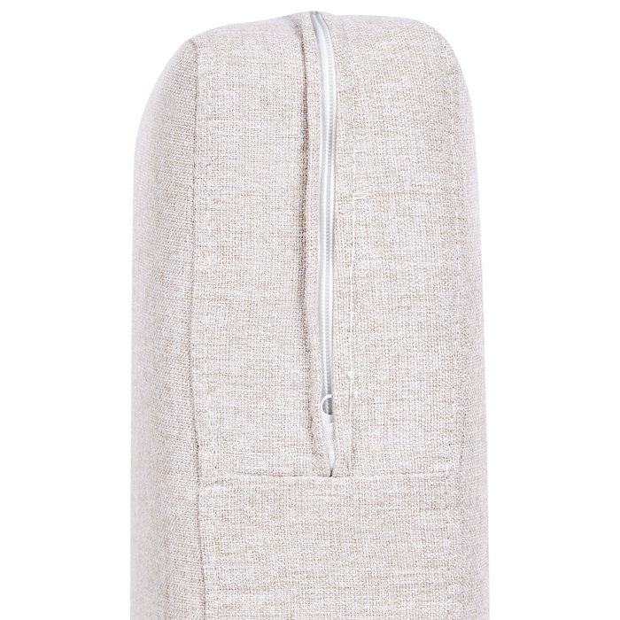 Beliani - VADSTENA - Driezitsbank - Lichtbeige - Polyester