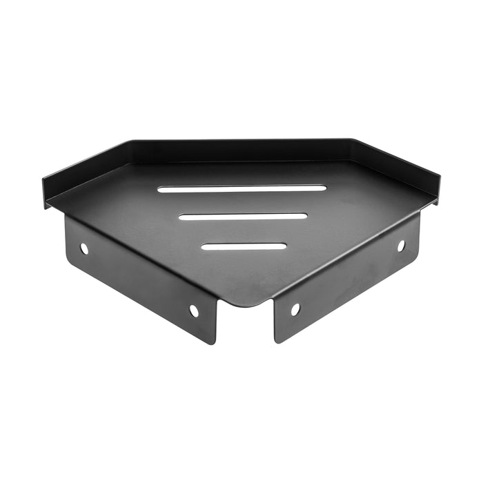 XIVADA Doucherek Huca - Hoekrek - Boren - Rvs - Zwart - Set van 2