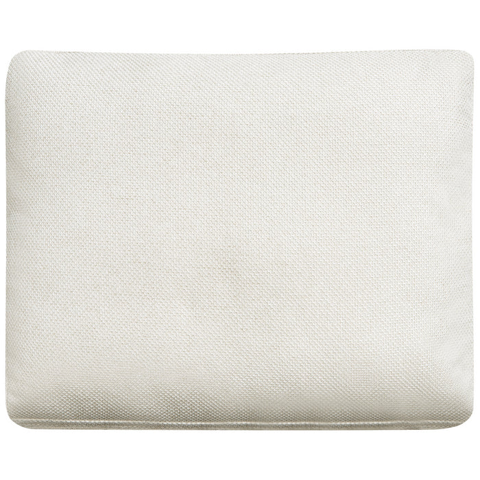 Beliani - EWRON - Chaise longue - Lichtbeige - Rechtszijdig - Stof