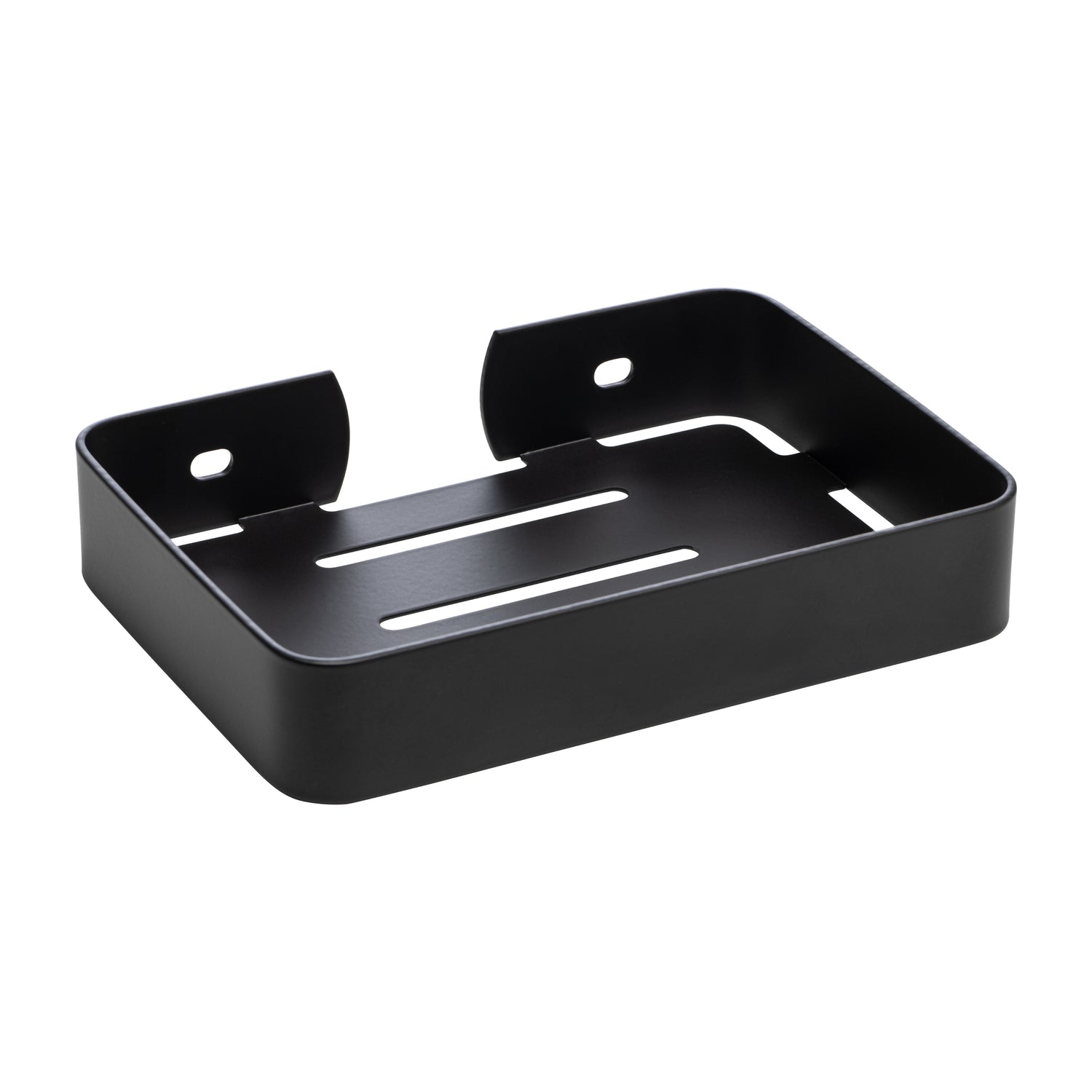 XIVADA Zeepbakje Sapo - Rvs - Inclusief schroefset - Hangend - Zwart