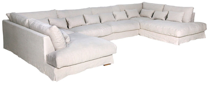 Sits Heaven U-Bank Linen Natural