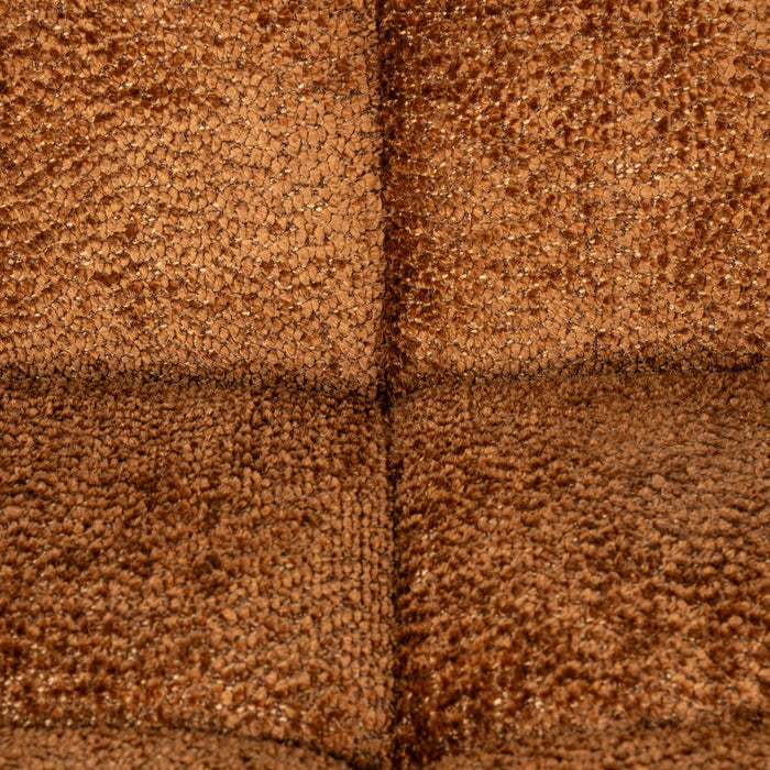 Richmond Interiors Cube 3-Zits Bank+Chaise Longue Links Lovely Kaneel