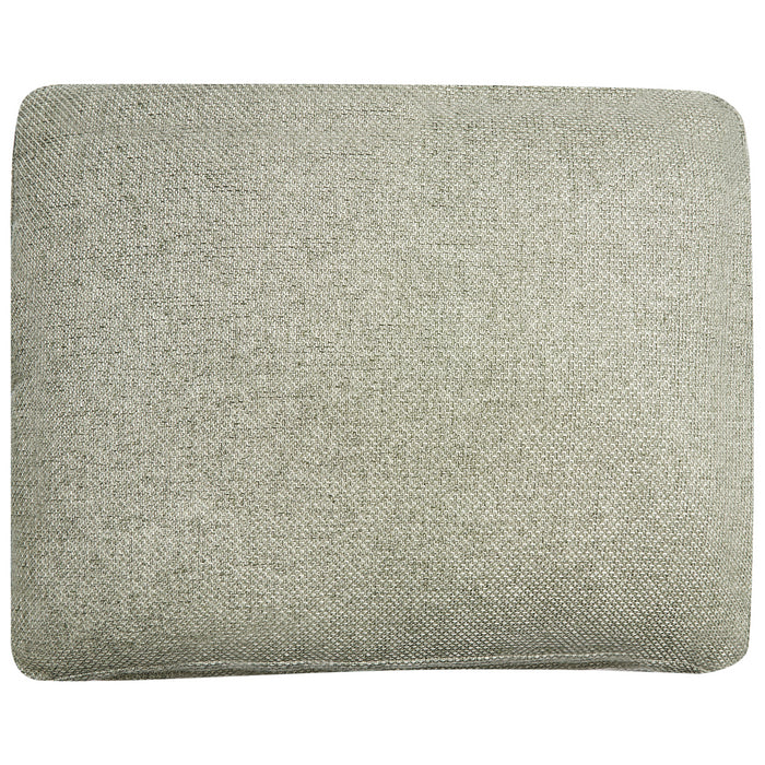 Beliani - EWRON - Chaise longue - Olijfgroen - Linkszijdig - Stof