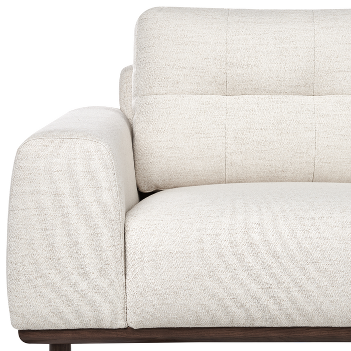 Beliani - LAURILA - Tweezitsbank - Lichtbeige - Stof