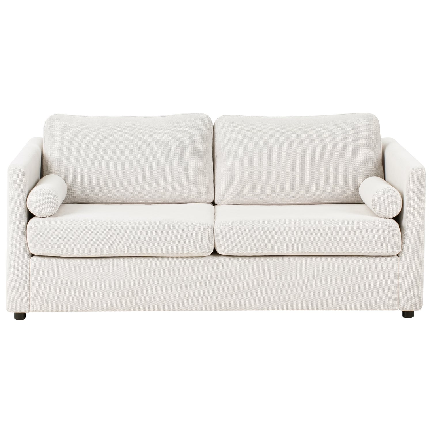 Beliani - INKOO - Slaapbank 2-zits - Off-white - Stof