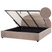 Beliani-VAUCLUSE-Bed met opbergruimte-Taupe-180 x 200 cm-Bouclé