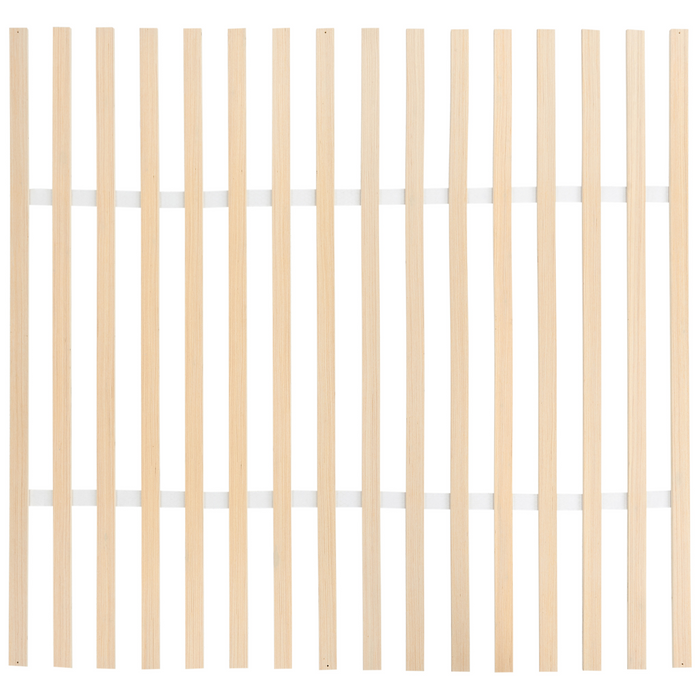 Beliani-LESSAY-Tweepersoonsbed-Lichtbeige-180 x 200 cm-Fluweel