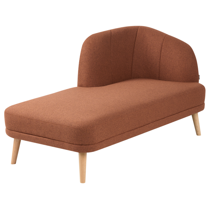 Beliani - TANLAY - Chaise longue - Goudbruin - Polyester