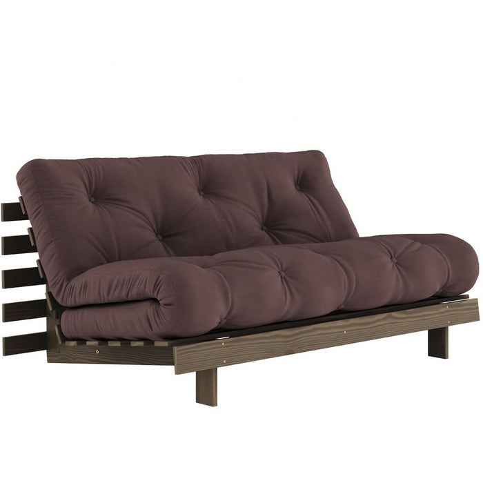 Karup design slaapbank Roots 160 carob bruin