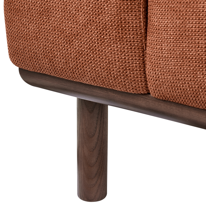 Beliani - LAURILA - Tweezitsbank - Goudbruin - Stof