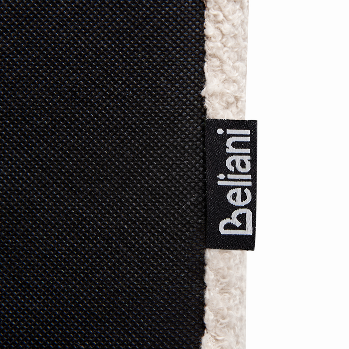 Beliani - ALBI - Tweepersoonsbed - Off-white - 180 x 200 cm - Bouclé