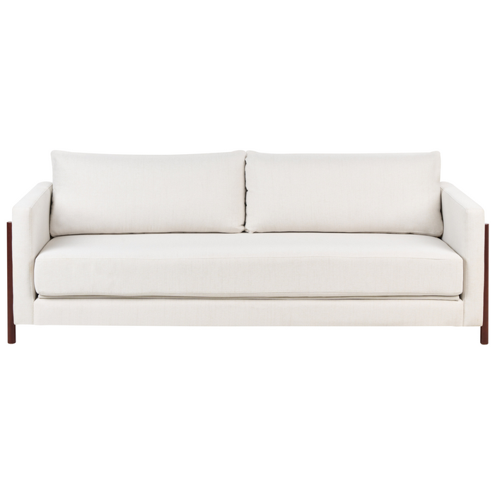 Beliani - ORSA - Slaapbank - Gebroken Wit - Polyester