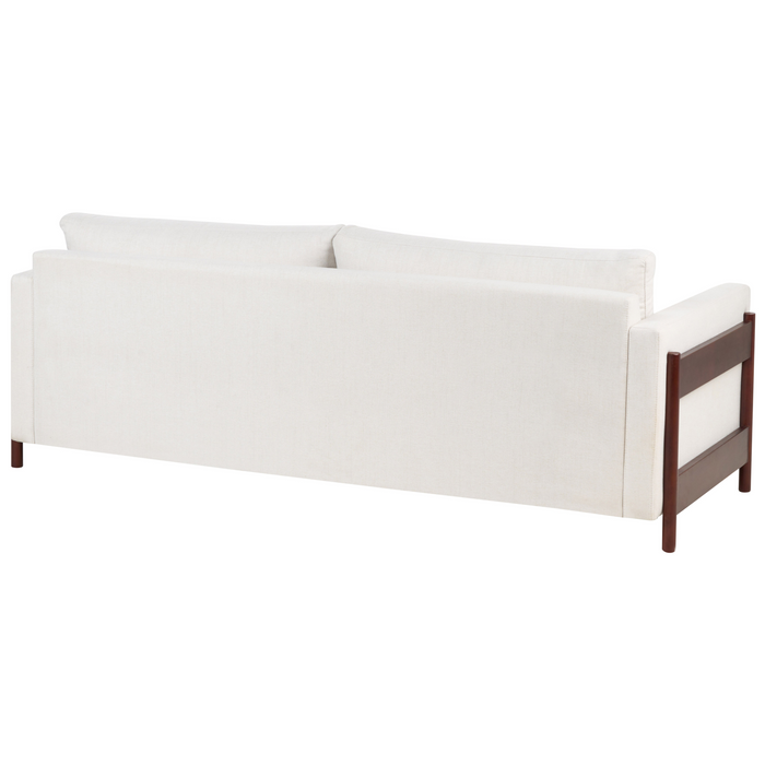 Beliani - ORSA - Slaapbank - Gebroken Wit - Polyester