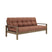 Karup design slaapbank Knob carob bruin