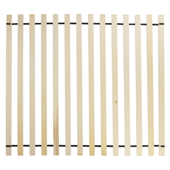 Beliani-CHAMPAGNAT-Tweepersoonsbed-Lichtbruin-160 x 200 cm-Rubberhout