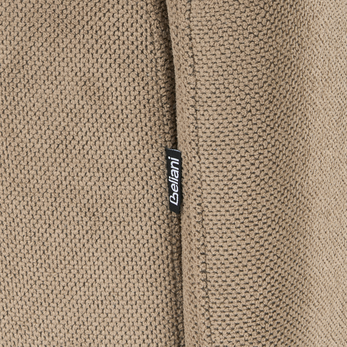 Beliani - LILAND - Tweezitsbank - Lichtbruin - Polyester