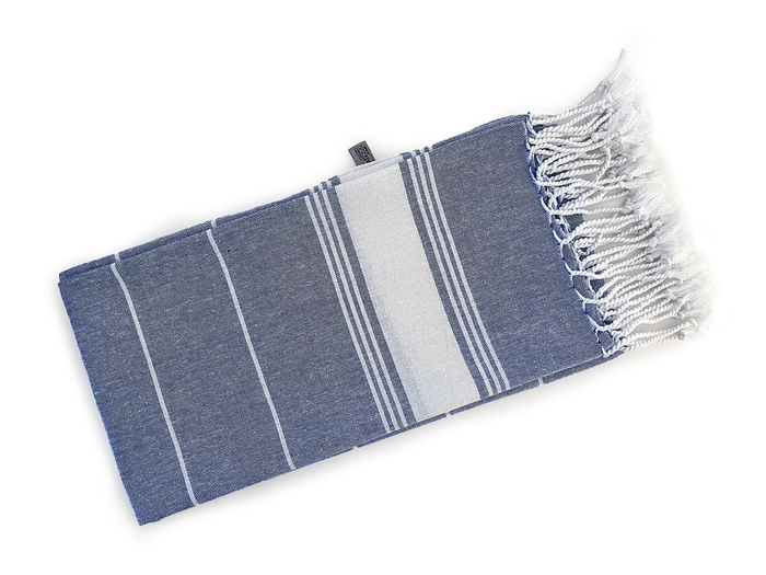 Eleganzzz Hamamdoek 90x180cm - blue