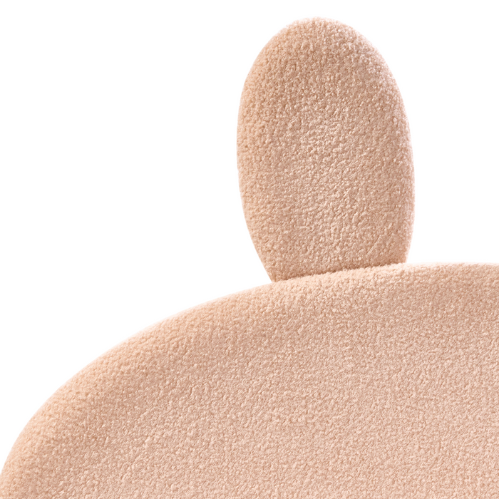 Beliani - PERROS - Kinderbed - Beige - 90 x 200 cm - Bouclé