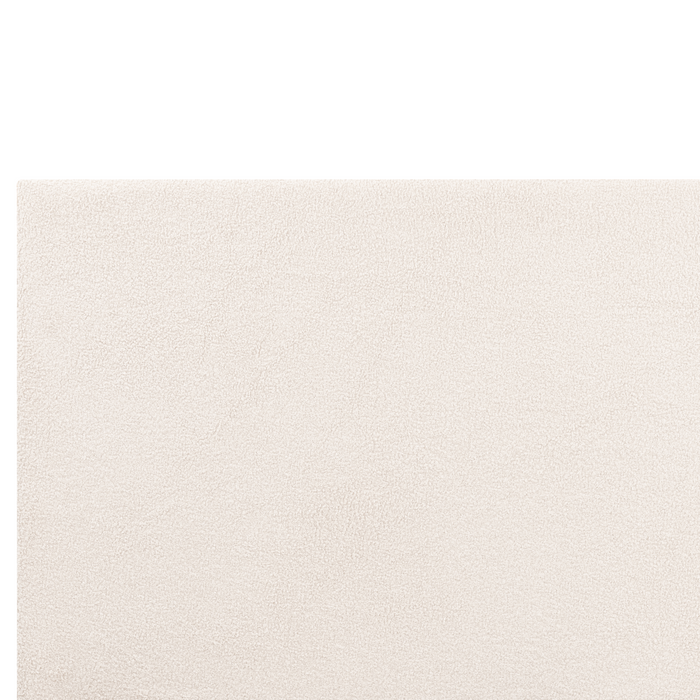 Beliani - ALBI - Tweepersoonsbed - Off-white - 180 x 200 cm - Bouclé