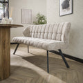 Davidi Design Raster Zand Eetkamerbank 180 cm